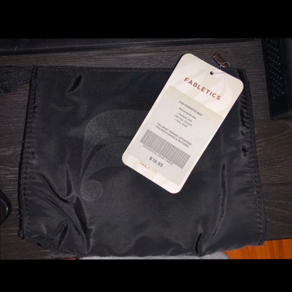 NWT Fabletics Cosmetic Bag